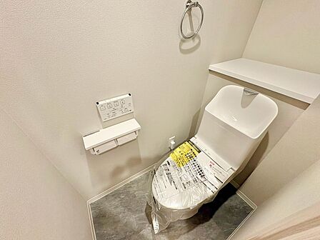 清潔感の高いお手洗い。