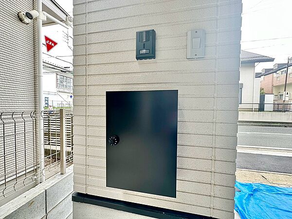 郵便受けも、きちんと管理されています。