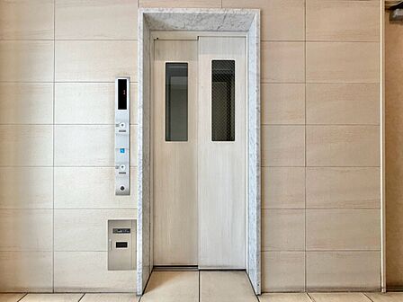 エレベーター完備のため荷物が多くなっても安心。