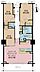 間取り：3LDK、専有面積72.68m2、バルコニー面積9m2