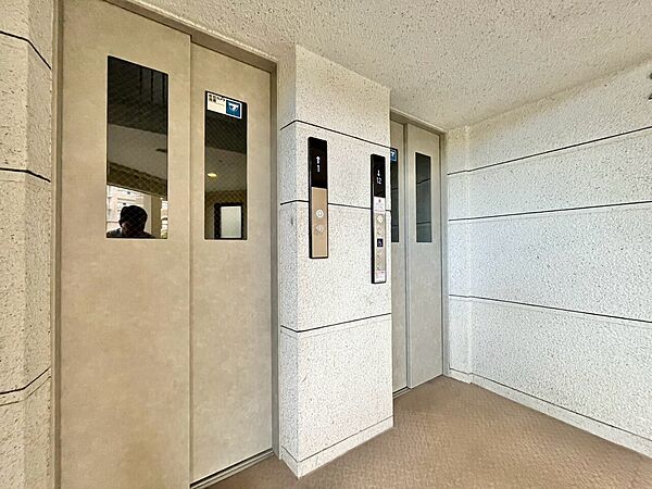 エレベーター完備のため荷物が多くなっても安心。