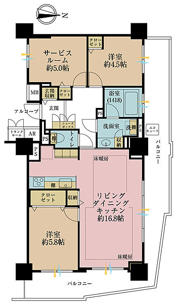 間取り：311002497175