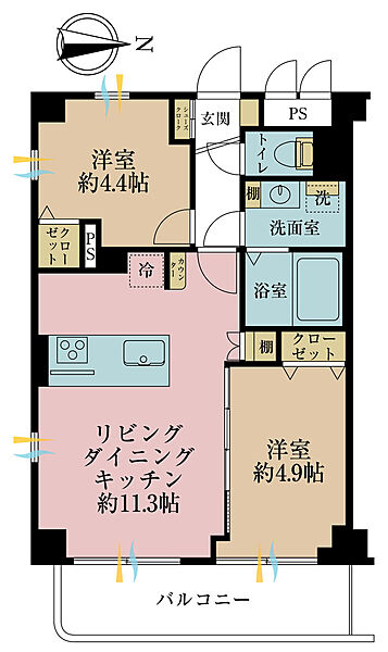間取り：311002497176