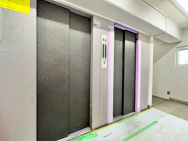 エレベーター完備のため荷物が多くなっても安心。