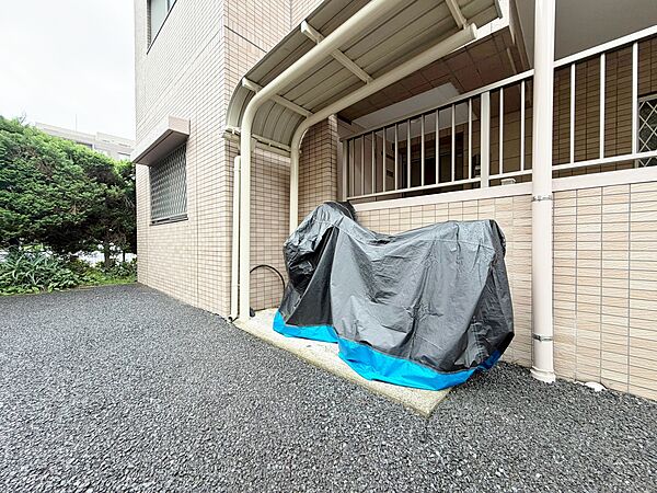バイク置き場もございます。※空き状況は都度ご確認下さい。
