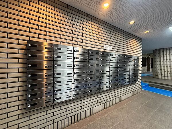 郵便受けも、きちんと管理されています。