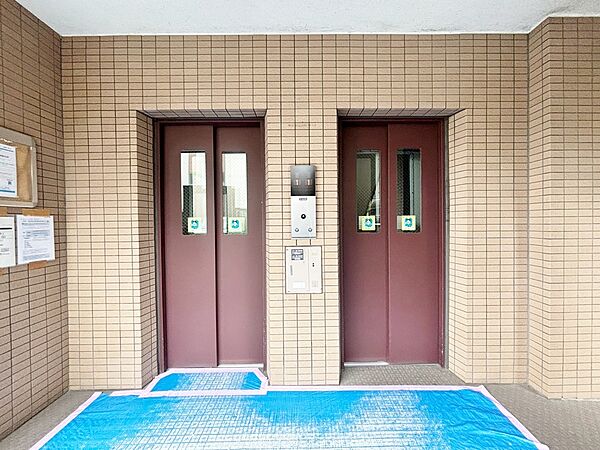 エレベーター完備のため荷物が多くなっても安心。