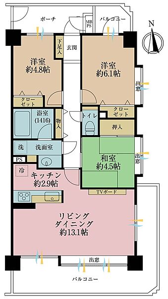 間取り：311002505224
