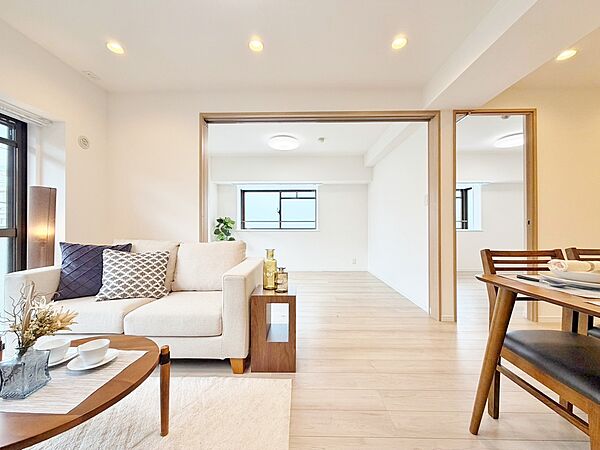 充実した生活は伸びやかな居室空間から始まります。