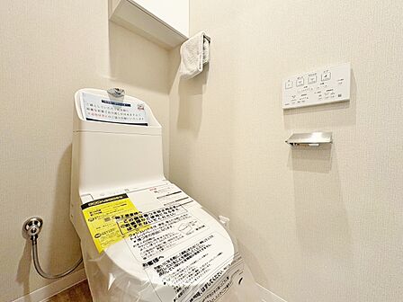 清潔感の高いお手洗い。