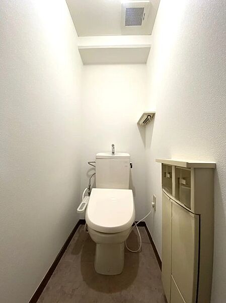 清潔感の高いお手洗い。