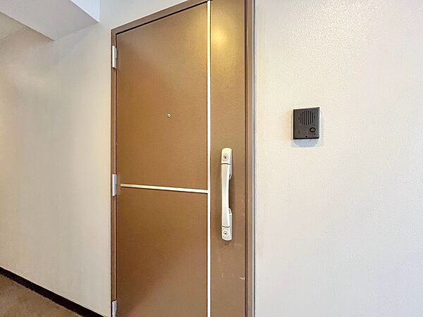 清潔感のある落ち着いた雰囲気の玄関です。