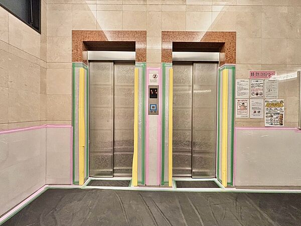 エレベーター完備のため荷物が多くなっても安心。