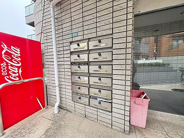 郵便受けも、きちんと管理されています。