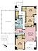 間取り：3LDK、専有面積89.2m2、バルコニー面積10.2m2
