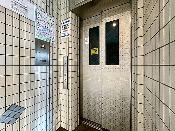 エレベーター完備のため荷物が多くなっても安心。