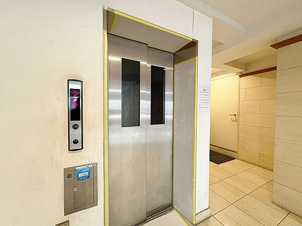 エレベーター完備のため荷物が多くなっても安心。