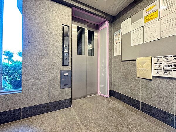 エレベーター完備のため荷物が多くなっても安心。