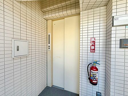 エレベーター完備のため荷物が多くなっても安心。