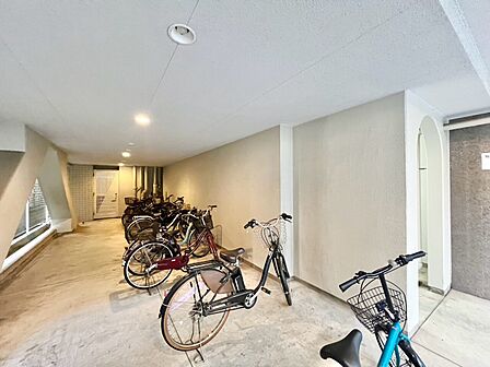 駐輪場も綺麗に整頓されています。※空き状況は都度ご確認下さい。