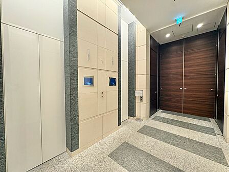 エレベーター完備のため荷物が多くなっても安心。