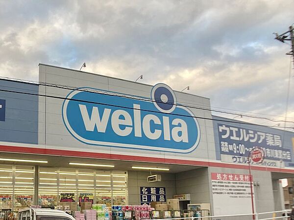 ウエルシア薬局市川東国分店／徒歩約13分／約1000ｍ