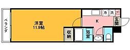 間取図画像 1K