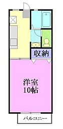 間取図画像 1K