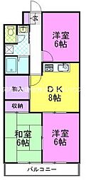 間取図画像 3DK