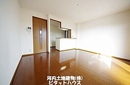 スクウェア・ヒル E 202 2階1LDKのリビング/ダイニング