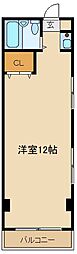 TIBuilding. ワンルームの間取図画像