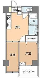 KOB5 2DKの間取図画像