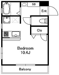 間取図画像 ワンルーム