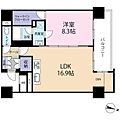 レジディア西新6階12.8万円