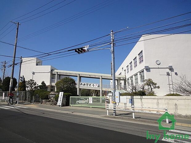 明石市立錦城中学校(350ｍ)