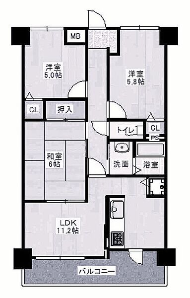 間取り：328000618558