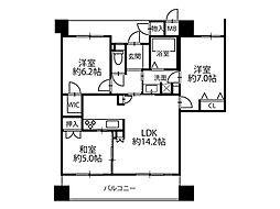 間取図画像 3LDK