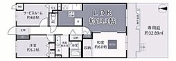 ネオハイツ明石・東二見 2SLDKの間取図画像