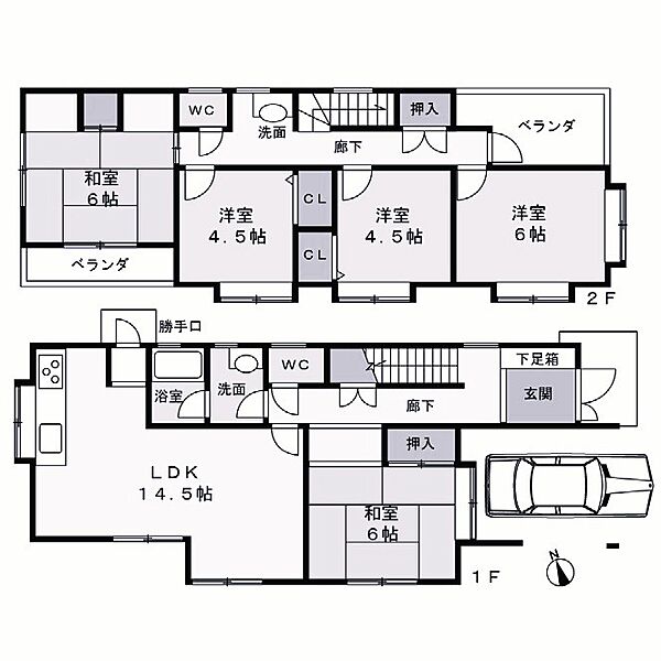 間取り：328000638075