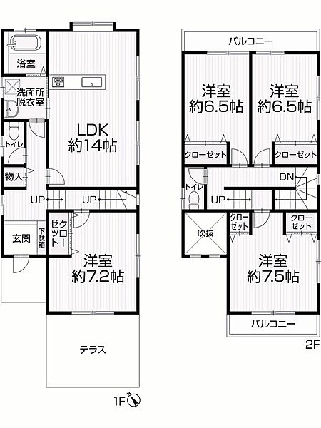間取り：328000674462