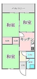 間取図画像 3K