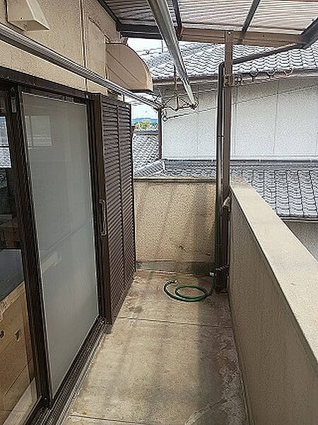 南側バルコニーなので、洗濯物が良く乾きます。