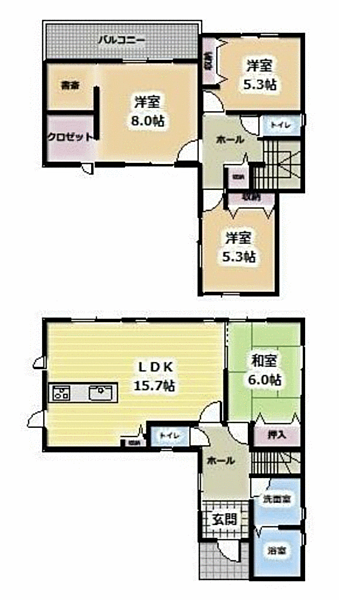 間取り：323000534643