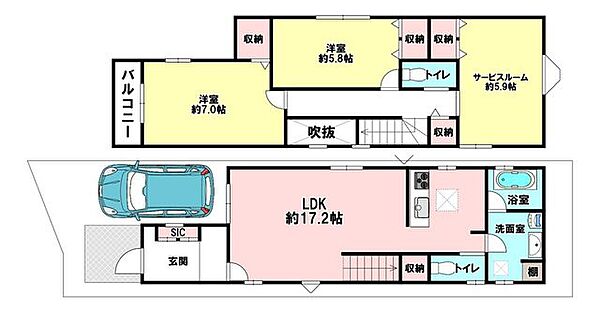 間取り：327001646419