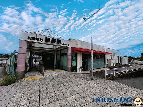 能勢電鉄妙見線 畦野駅 6980m