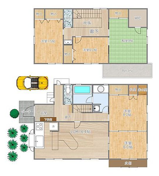 間取り：328000619467