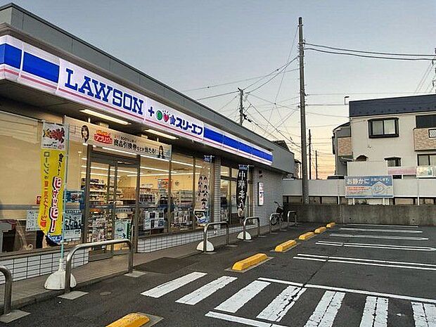 ローソン・スリーエフ泉中田西店 徒歩5分。 400m