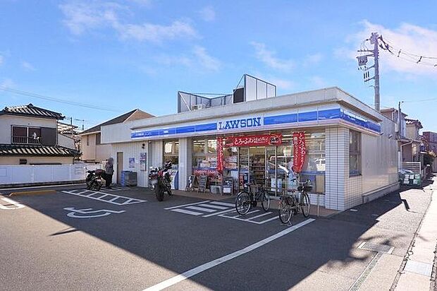 ローソン泉中田南五丁目店 徒歩9分。 690m