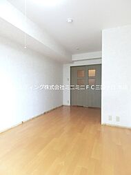 サンパティークちぐさII 5階1Kのリビング/ダイニング