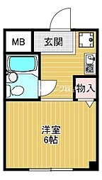 間取図画像 1K